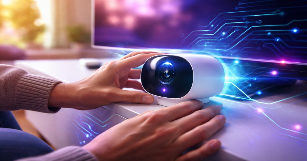 philips hue camera in use