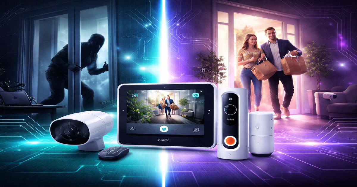 vivint security in use